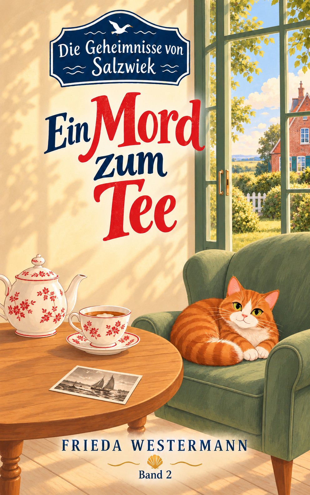 Buchcover: Ein Mord zum Tee